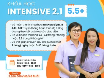 📣 TUYỂN SINH THƯỜNG XUYÊN LỚP IELTS NHÓM NHỎ