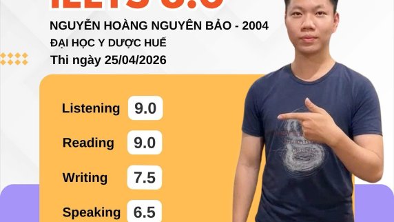 Chúc mừng Nguyên Bảo – chàng sinh viên Y Dược Huế điềm đạm và bền bỉ