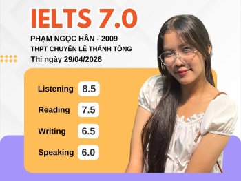 Chúc mừng Ngọc Hân và Bá Hoàng – hai học trò online xuất sắc của MTEC!
